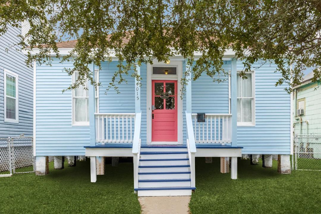 Cozy Sea Breeze Bungalow - 2 Mins To The Beach Galveston Eksteriør bilde
